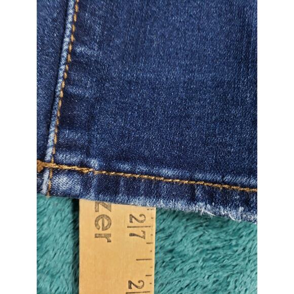 American Eagle Jeans Size 6 Womens Blue Denim Stretch Pants High Rise Jegging - Picture 8 of 13